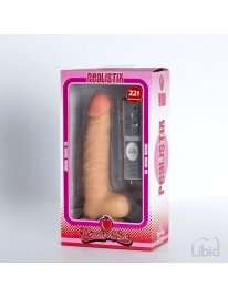 Díldo that is Realistic with Vibration and Candy Lust 22cm 2153730