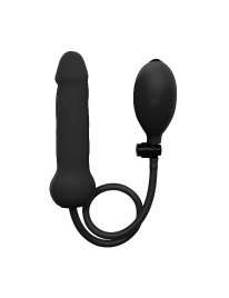 Dildo Insuflávél em Silicone Preto,2263741