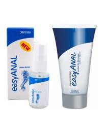 Kit Easy Anal Lubrificante e Spray Relaxante,3163745