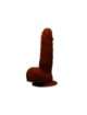 Dildo Realistic Vibrating and Rotation, a Prime Brown-15 cm 2183754