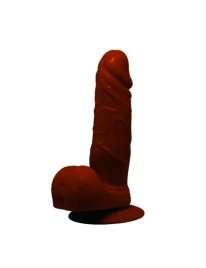 Dildo Realistic Vibrating and Rotation, a Prime Brown-15 cm 2183754