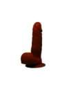 Dildo Realistic Vibrating and Rotation, a Prime Brown-15 cm 2183754