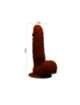 Dildo Realistic Vibrating and Rotation, a Prime Brown-15 cm 2183754