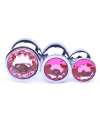 Butt Plug Metal Jewel-Pink 8 cms,2433759