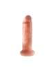 Bola Insuflável King Cock com Dildo Branco 15 cm,2263764