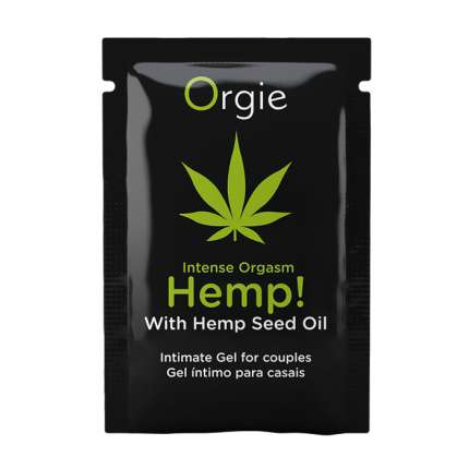 Saquetas Gel Intimo para Casais Orgasmo Intenso Hemp Orgie,3523703