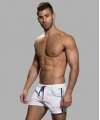 Calções Andrew Christian Sports Mesh Swim Branco,600050