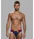 Sunga Andrew Christian Avalon Azul Marinho,600038