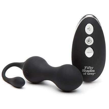 50 Shades of Grey Balls for Kegel Remote, Relentless Vibrations 3403841