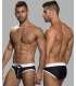 Sunga Andrew Christian Swift Preto/Branco,600040