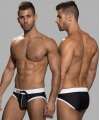 Sunga Andrew Christian Swift Preto/Branco,600040