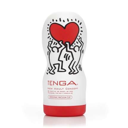 Masturbator Tenga-Original Vacuum Cup-Keith Haring 1273885