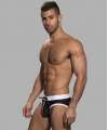 Sunga Andrew Christian Swift Preto/Branco,600040