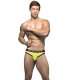 Jockstrap Cueca Gigolo Andrew Christian w/ Almost Naked Amarelo Neon,600019