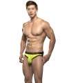 Jockstrap Cueca Gigolo Andrew Christian w/ Almost Naked Amarelo Neon,600019