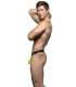 Tanga Gigolo Andrew Christian w/ Almost Naked Amarelo Neon,600012