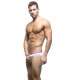 Jockstrap Andrew Christian Twerk C-Ring Air Branco,600009