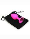 Butt Plug in Silicone-Pink, Jewelry Pink, to 10 cm,2403940