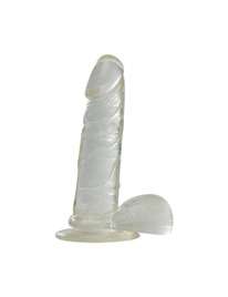 Dildo Realistic, the Real Rapture Altogether Clear, 16.5 cm long,2263957