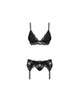 Conjunto Obsessive Lacy Preto,1793971