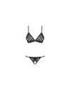 Conjunto Obsessive Hot Games Preto,1793976