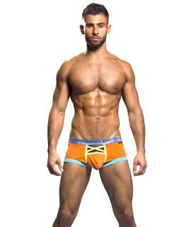 Boxer Andrew Christian Trophy Boy Xpose Laranja,600006