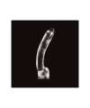 Dildo Dark Crystal Transparente 40cm,PRDCC09