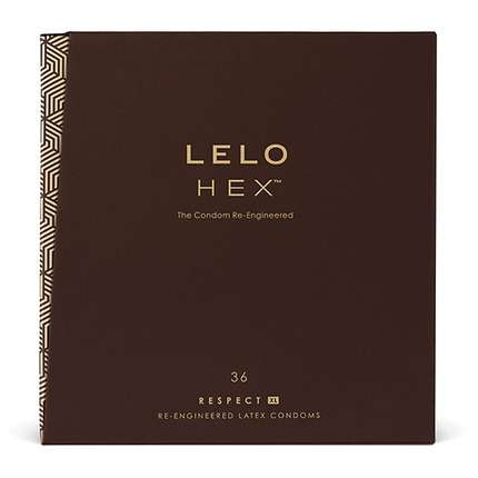 Condoms, Lelo Respect to XL, Hex, 36 Units, 3204061