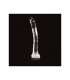 Dildo Dark Crystal Branco 50cm,PRDCC36