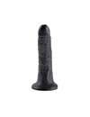 Dildo King Cock com 18 cms Preto ou Beje,2334094