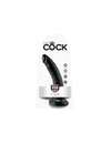 Dildo King Cock com 18 cms Preto ou Beje,2334094