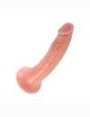 Dildo King Cock com 18 cms Preto ou Beje,2334094