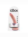 Dildo King Cock com 18 cms Preto ou Beje,2334094