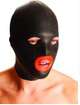 A hood of Latex, with Red Lips,3344144