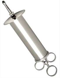 The syringe are made of Stainless Steel 1464155