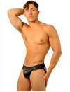 Jockstrap Fist de Couro Preto,1264164