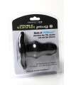 Plug Túnel Duplo Perfect Fit Preto L,244003