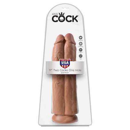 Dildo Duplo Realístico King Cock One Hole 20 cms,2244167