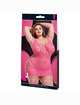 Mini Vestido King Size Lapdance Renda Leopardo Preto ou Rosa,1974180