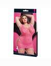 Mini-Dress, a King-Size bed Lapdance Lace Leopard, Black Pink,1974180