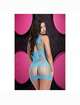 Mini Dress By Lapdance Racerback Blue 1974184