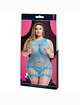 Mini Dress By Lapdance King-Size Bed, Racerback, Blue,1974185