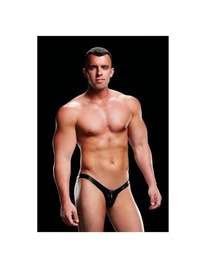 envy wet look open back low rise brief w rise brief black s m 1264213