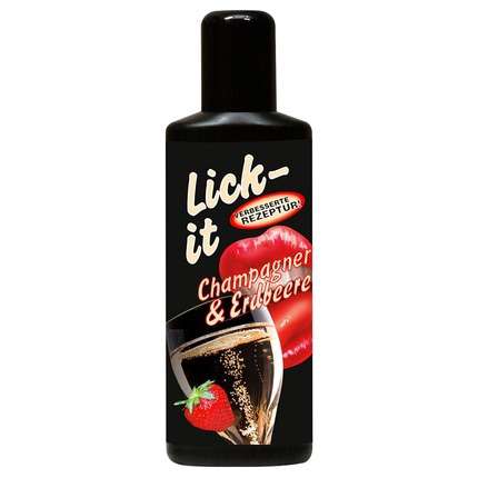 Grease Beijável Lick-It Champagne-and Strawberry-100 ml 3164233