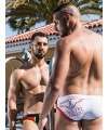 Speedo Mister B URBAN Laguna Beach Swim-White 821152