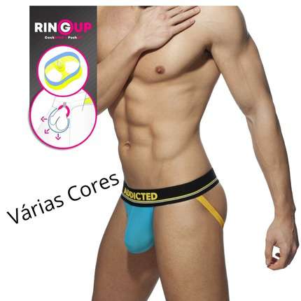 Jockstrap com Cockring C Through,5004310