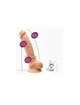 Strap-On, Snap-Strap Crushious Com Dildo with balls de 17.5 cms Tessudo 3394350