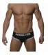 Briefs Addicted Empty Button Black 500023