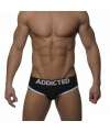 Briefs Addicted Empty Button Black 500023