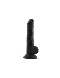 Dildo com Testículos Premium Preto de Silicone Tessudo Crushious 24 cms,2264349